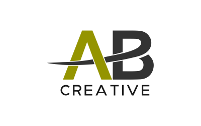 AB Letter Creative Design Logo Template