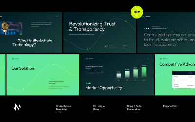 Apresentação do Blockchain Pitch Deck