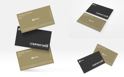 Clean &amp;amp; Elegant Corporate Business Card