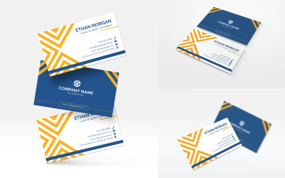 Modern Corporate Business Card Template 364