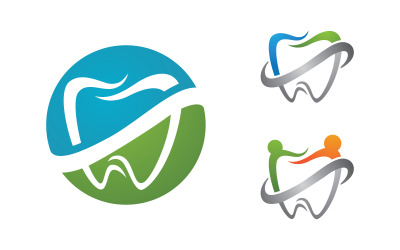 Dental Medical Care Logo icon vector design template vv.80