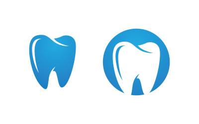 Dental Medical Care Logo-Symbol, Vektor-Design-Vorlage vv.76