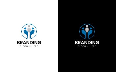 Human nonprofit charity logo-926