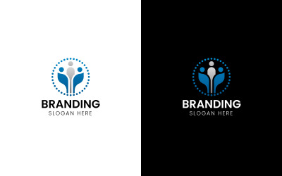 Logo van een non-profitorganisatie voor mensen - 926