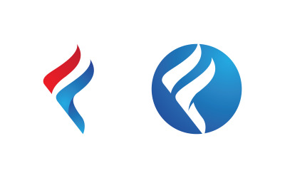 F-Buchstaben-Logo-Symbol-Illustration, Vektor-Design-Vorlage v.14