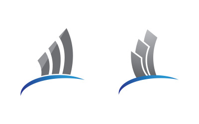 Geschäftswachstum Finanzkonzept Logo Illustration Design v.67