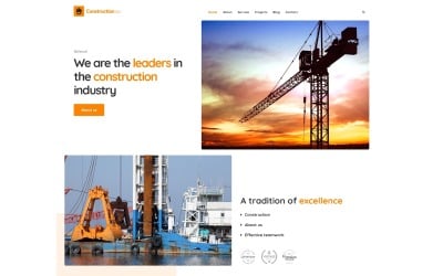 Bouwbedrijf WordPress-thema