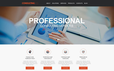 Consulting Muse Template Muse sablon 52245