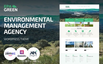 Epa Green - Çevreye Duyarlı WordPress Teması