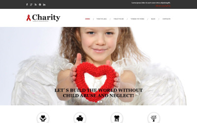 Plantilla Charity Muse