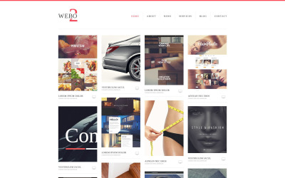Responsywny szablon strony www Web Studio #52230