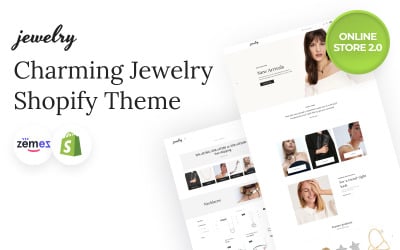 Тема Shopify в Інтернет-магазині Charming Jewelry
