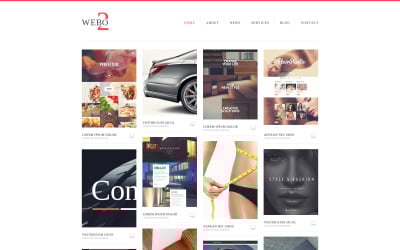 Web Studio Webhely sablon