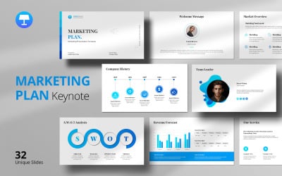 Strategic Marketing Plan Keynote Template