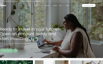 Cerax - Consulting, Accounting WordPress Theme