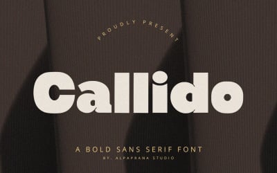 Callido - Sans Serif Font