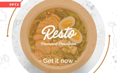 RESTO - Multifunctionele presentatiesjabloon