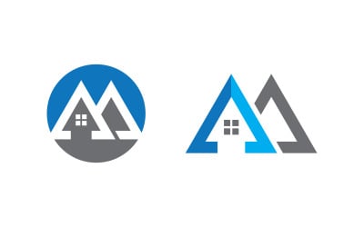 House Property concept icon logo template v.64