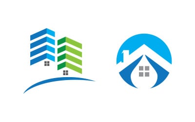 House Property concept icon logo template v.66
