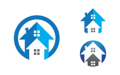 House Property concept icon logo template v.69