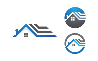 House Property concept icon logo template v.71