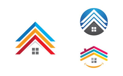 House Property concept icon logo template v.76