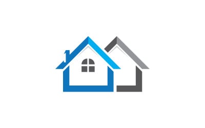 House Property concept icon logo template v.78