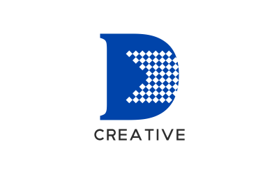 DM Letter Custom Design Logo Template