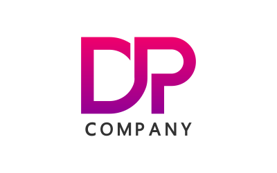 DP Letter Creative Design Logo