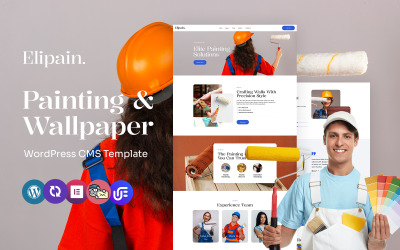 Elipain - 绘画和墙纸多用途 WordPress Elementor 主题