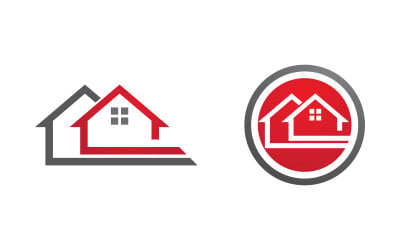 House Property concept icon logo template v.68