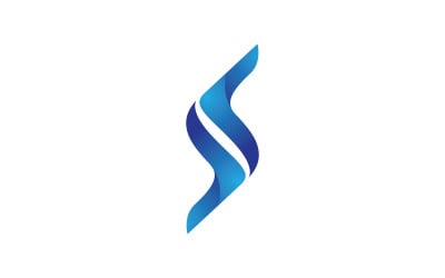 S Letter Logo business Icon illustration design Template v.23