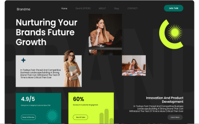 Brandme - Zakelijke websiteheld