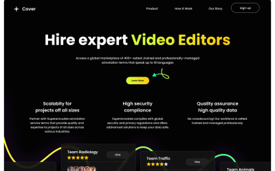 Cover - Job Hiring Website Hero