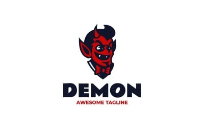 Demon Mascot Logo Design 149