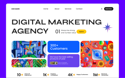 Eroe dell&amp;#39;agenzia di marketing digitale