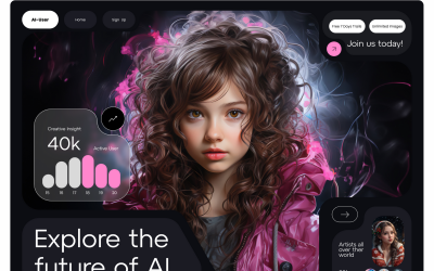 KI-Benutzer - KI-Website-Held