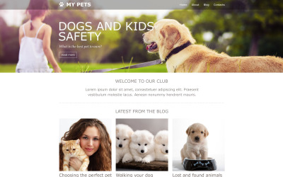 Dierenwinkel Muse-sjabloon