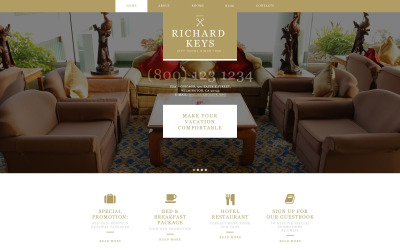 Hotels Muse Template Template Muse №52337