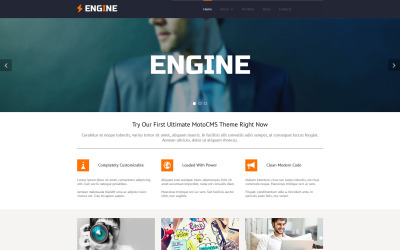 Responsive Danışmanlık Moto Cms 3 #52342