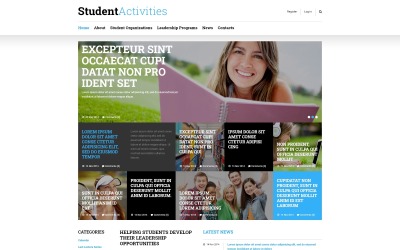 Responsywny szablon Joomla Education Responsive Joomla Template #52310