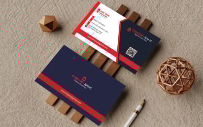 Corporate &amp;amp; Creative Business Card Template - Visiting Card -Professional Business Card
