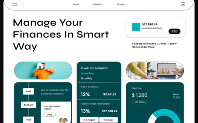 Dots - Business Website Hero