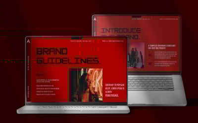 Arleo Brand Guideline Free Presentation Template