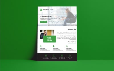 Financial Advisory Services Flyer Template