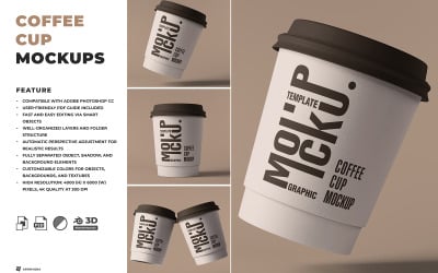 Coffee Cup Mockup Template