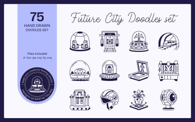 Future City Drawing Art Set