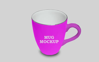 Mug  Mockup PSD Template Design 2