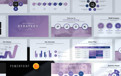 Strategia aziendale_Modello di presentazione PowerPoint