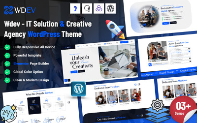 Wdev - Üzleti WordPress sablon